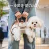 嬉皮狗狗狗外出便携包斜挎狗包猫包单肩手提包轻便背包 S码 建议4-8斤 实拍图