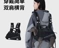 WAKYTU狗狗横背包单双肩可斜挎拆卸小中大型犬宠物外出便捷包适用8-16斤 实拍图