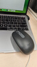 罗技（Logitech）M196 无线蓝牙鼠标 办公鼠标 笔记本商务办公家用 小巧便携 对称手型 石墨灰 实拍图