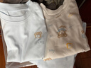 拉比婴儿衣服秋冬儿童秋衣秋裤2套装宝宝纯棉保暖内衣睡衣2套装 元气熊圆领服2套装 粉蓝 110 cm 实拍图