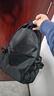 梵者双肩包男轻便休闲大容量旅行包通勤背包电脑包潮流高中大学生书包 升级款黑色中号 实拍图