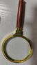 得力（deli）复古金属框木质手柄架放大镜 直径70mm  实拍图