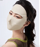 蕉下（beneunder）脸基尼女全脸防晒医美面罩防紫外线口罩高颜值骑行面罩护脸蓝烟灰 实拍图
