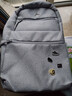 Jordan男女乔丹 聚酯纤维 飞人Logo徽章 书包双肩包HA5477-030蓝灰 均码 实拍图
