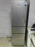 海信216L三门小冰箱二级能效直冷银色小户型软冷冻精储租房宿舍电冰箱BCD-216S1RNKQD国家补贴 实拍图