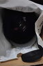 野马（YEMA）摩托车头盔男女士电动车3C认证大码半盔冬季保暖防雾电瓶车安全帽 均码-亚黑连弩 透明镜片+防雾贴片 实拍图