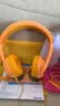 onanoff儿童蓝牙耳机BuddyPhones Play+高品质头戴式不入耳有线无线耳麦 学生礼物听音乐故事英语网课学习 太阳黄 实拍图