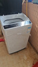 创维8KG公斤大容量全自动波轮洗衣机家用 小型 超薄 租房神器   洁净桶风干 家电国家补贴T80F 实拍图