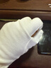 百舸 白手套礼仪线手套纯棉加厚 盘珠布珠宝文玩检阅表演劳保12双 CW343344 实拍图