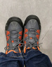 悍途（HUMTTO）网面登山鞋四季款舒适透气徒步鞋城市户外休闲男鞋 深灰/桔色 42  实拍图