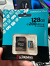 金士顿（Kingston）128GB TF（MicroSD）存储卡 内存卡U3 V30 A2 4K适配大疆Pocket 3/Action 5/无人机/运动相机/监控 实拍图