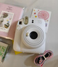 INSTAX富士instax立拍立得 一次成像相机 mini12精美礼盒 月光茉莉 含10张fafa花边相纸 实拍图