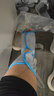 海斯迈斯医用踝关节固定支具跖骨折石膏足托脚踝扭伤充气助行鞋靴 左脚L 实拍图