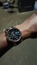 【网红爆款】商务腕表石英运动表休闲皮带男女手表 黑色 实拍图