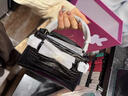 CHARLES&KEITH鳄鱼纹凯莉包手提斜挎婚包包女包生日礼物CK2-50270880-1 Black黑色 S 实拍图