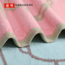 金号（KING SHORE）纯棉浴巾A类加大加厚家用柔软吸水单条装 蓝色180*80cm 600g/条 实拍图