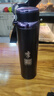 仟依格百家姓大容量304不锈钢保温杯茶水分离泡茶水杯商务杯子男士定制 黑色1000ml【持久保温】 福禄寿喜【李】 晒单实拍图