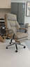 顾全电脑椅人体工学椅真皮办公椅可躺久坐舒适老板椅C570金咖皮 实拍图