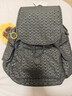 凯浦林男女款经典款学生书包轻便时尚猴子包|CITY PACK M-黑底字母印花 实拍图