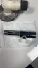 潜水艇（Submarine）F003XL铜镀铬加长角阀八字阀国标四分陶瓷阀芯冷热通用出墙8.9cm 实拍图