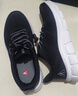 足力健老人鞋中老年轻便休闲散步鞋2431380J 男 黑色 43 实拍图
