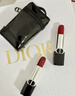迪奥DIOR烈艳蓝金口红双支礼盒丝绒(999+720)唇膏套装 生日礼物送女友 实拍图