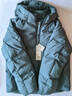 优衣库女装无缝羽绒连帽外套/冰雪羽绒无缝款科技保暖外套469896 67 海蓝色 S /155/80A 实拍图