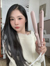 康夫（CONFU）卷发棒负离子护发烫发蓬松大波浪防烫懒人生日礼物电动卷蛋卷棒韩式大卷发器 L1 粉 实拍图