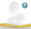 美德乐（Medela）乳盾 乳盾保护罩 哺乳期喂奶防咬乳头贴 超薄乳盾中号(2只装) 实拍图