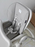 karmababy卡曼宝宝餐椅可折叠多功能婴儿餐椅可坐可躺0-6岁儿童成长餐椅 【无置物篮】铂金灰 pro 实拍图