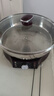 惠当家（Hui Dang Jia）电饼铛家用无涂层电煎锅多功能电热锅水煎包锅烙饼锅早餐机电煮锅304不锈钢锅HDJ-J09-38 实拍图