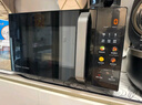 美的（Midea）23L微波炉烤箱一体机 变频一级能效 1000W烧烤功率 平板光波速热 省电轻音 彩膜按键C30 实拍图