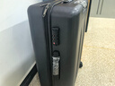90分行李箱24英寸商务拉杆箱大容量旅行箱密码箱托运箱子多瑙河黑色 实拍图