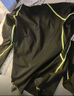 昇亿 儿童紧身衣训练服运动套装健身速干衣弹力保暖足球训练篮球服 【长袖】绿线两件套 150 （30码 适合70-80斤） 实拍图