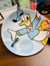 迪士尼8英寸深盘子可爱卡通陶瓷釉下彩耐高温盛儿童少女好看菜盘 乐悠8寸盘-唐老鸭 无规格 实拍图