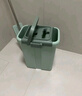 五月花平板拖把38CM2块布刮刮桶家用一拖净吸水拖把免手洗墩布神器 实拍图