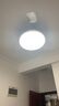 美的（Midea）风扇灯一体吊扇灯客厅餐厅卧室LED吊灯遥控隐形扇叶42寸灯具 实拍图