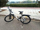 喜德盛（xds）山地自行车黑客350/旭日310 X6铝合金车架21速变速机械碟刹 黑客350白灰17寸（26款） 实拍图