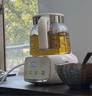 苏泊尔（SUPOR）全玻璃养生壶 煮茶壶 烧水壶1L迷你养生杯煮茶器恒温壶 家用母婴级煮茶热水壶保温带滤网SW-10Y02Q 实拍图
