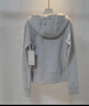 lululemon丨Scuba 女士拉链连帽衫*拉绒 杂色超浅灰(LW3KAMS) XL /12 实拍图