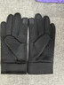 诗兰伦萨手套男冬季保暖防水防风防滑户外运动健身锻炼加绒加厚触屏皮男士手套冬骑行摩托车防寒手套 黑色-加绒 实拍图