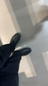 奥康（Aokang）商务休闲皮鞋羊皮软底舒适系带工作鞋 黑43码 实拍图