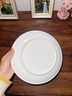 今万福 商用密胺盘子酒店餐具10英寸自助餐圆盘菜盘炒菜炒饭炒面盘子 实拍图