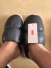 京东京造【防水两穿】棉拖鞋包脚秋冬保暖棉拖鞋男士大象灰44-45JZ-2434 实拍图