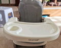 谷仕塔（Gromast）便携式宝宝餐椅婴儿吃饭餐桌椅多功能儿童学坐椅轻便可折叠家用 小餐椅 咖啡色 实拍图
