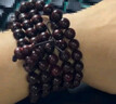 龍隐正宗小叶紫檀手串男女士款文玩手链檀香木佛珠子转运正品高端情侣 带金星款8mm*108颗（京仓速发） 实拍图