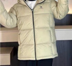 骆驼羽绒服防泼水鸭绒男女加厚户外防寒冬季面包服 浅烟灰 男女同款,7674B 3XL 实拍图