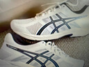 亚瑟士ASICS男鞋透气跑鞋运动鞋缓震舒适跑步鞋 GEL-CONTEND 4 白色/银色 42.5 实拍图