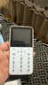 酷维（KUWEI）K9卡片手机4G超薄迷你高中生初中小学生学生手机戒网备用儿童网红小手机备用机珍珠白 实拍图