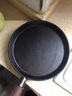 柏登居新款铸铁平底锅烙饼锅手抓饼煎饼锅铁板鏊子生铁煎锅无涂层不粘锅 20cm平底锅【不挑炉灶】 实拍图